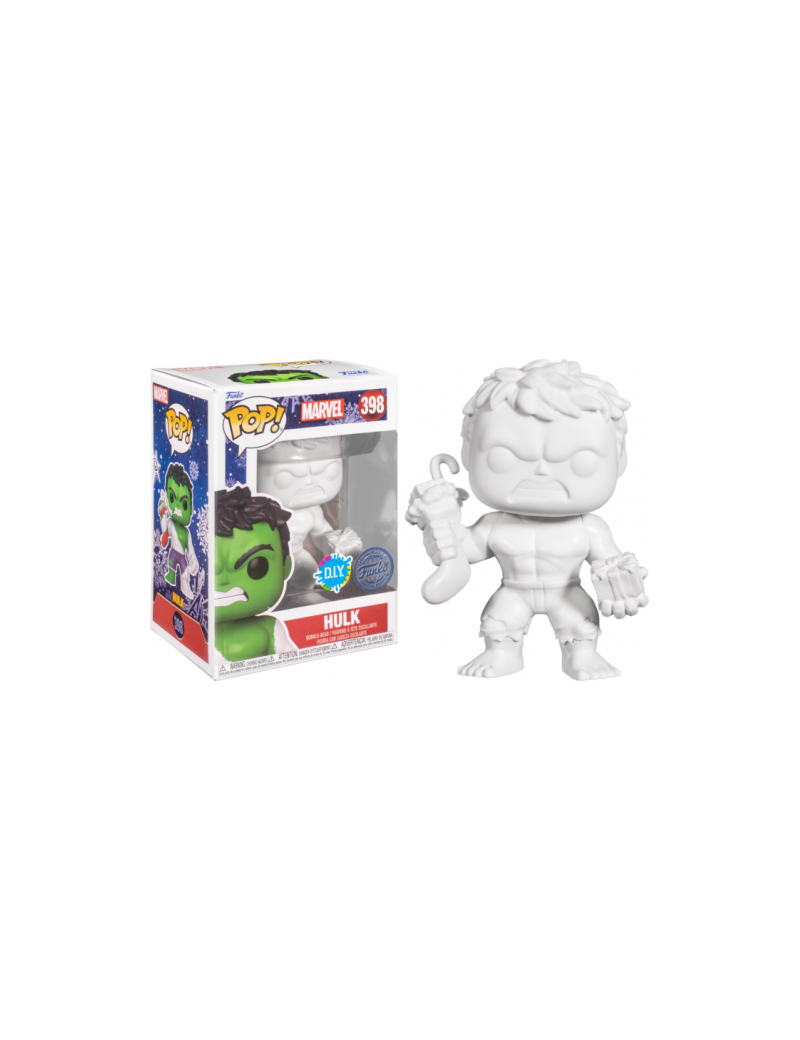 MARVEL - POP N° 398 - Holiday - Hulk DIY Funko 1 - Culture-Pop-France MARVEL - POP N° 398 - Holiday - Hulk DIY Funko 1 - Culture-Pop-France