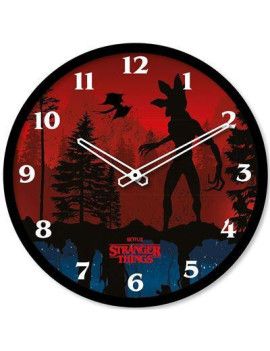 STRANGER THINGS 4 - Scène - Horloge en plastique diamètre 25cm Pyramid 1 - Culture-Pop-France