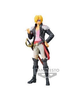 ONE PIECE - Sanji - Figurine DXF-The Grandline Men 17cm Banpresto 1 - Culture-Pop-France