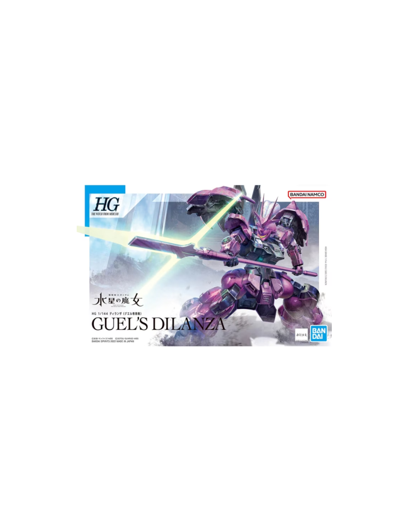 GUNDAM - HG 1/144 Guel's Dilanza - Model Kit Bandai Model Kit 1 - Culture-Pop-France GUNDAM - HG 1/144 Guel's Dilanza - Model Kit Bandai Model Kit 1 - Culture-Pop-France