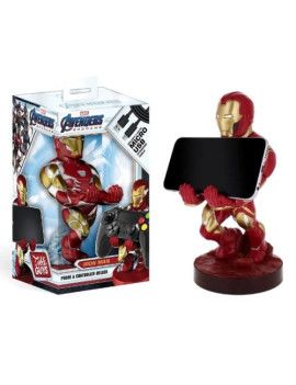 IRON MAN - Figurine 20cm - Support Manette & Portable 1 - Culture-Pop-France