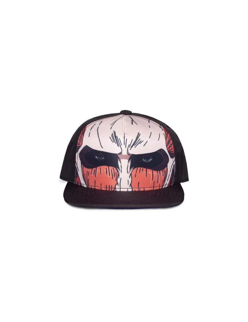 ATTACK ON TITAN - Colossus Titan - Casquette Snapback Difuzed 1 - Culture-Pop-France ATTACK ON TITAN - Colossus Titan - Casquette Snapback Difuzed 1 - Culture-Pop-France