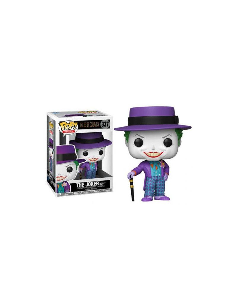 BATMAN 1989 - POP N° 337 - Joker w/ Hat Funko 1 - Culture-Pop-France BATMAN 1989 - POP N° 337 - Joker w/ Hat Funko 1 - Culture-Pop-France