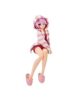 RE ZERO - Ram "Room Wear" - Statuette PVC Noodle Stopper 14cm Furyu 1 - Culture-Pop-France