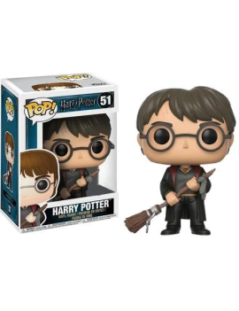 HARRY POTTER - POP N° 51 - Harry with Firebolt Funko 1 - Culture-Pop-France