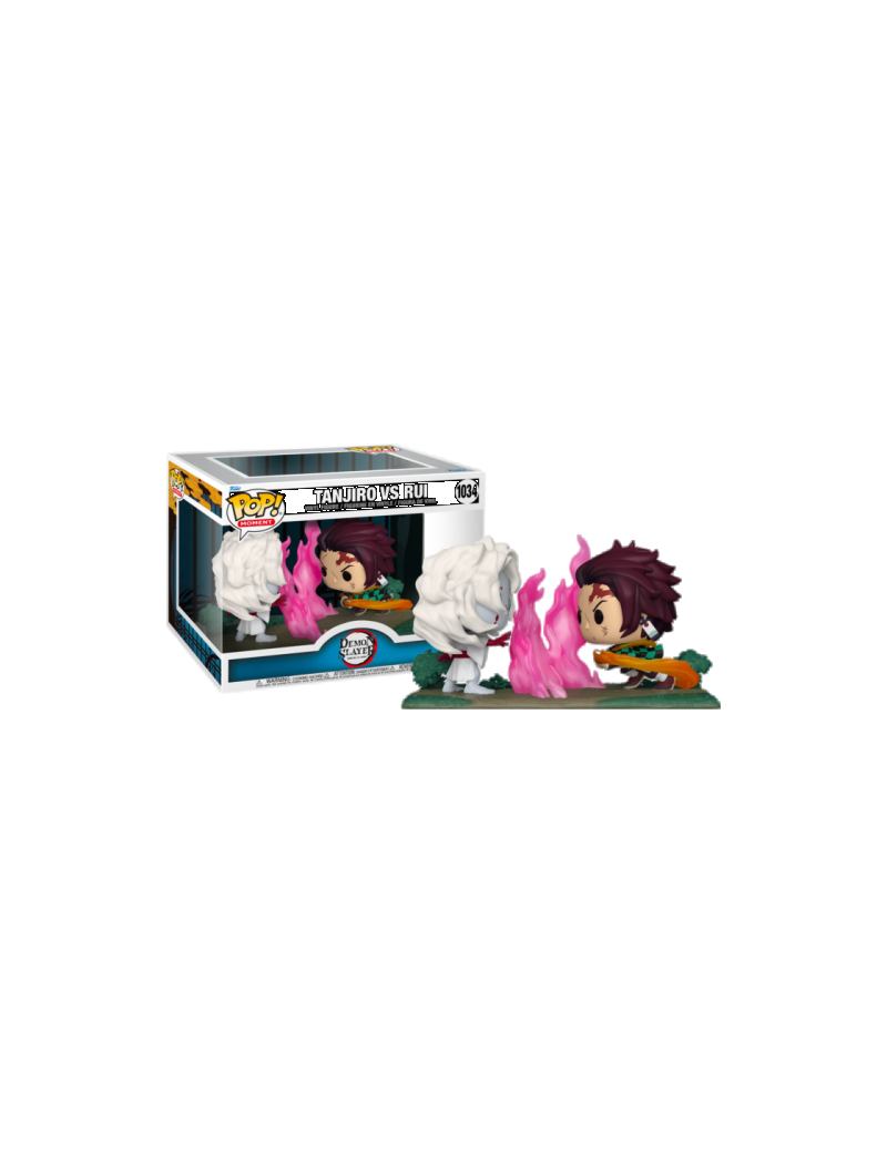 DEMON SLAYER - POP MOMENT N° 1034 - Tanjiro vs Rui Funko 1 - Culture-Pop-France DEMON SLAYER - POP MOMENT N° 1034 - Tanjiro vs Rui Funko 1 - Culture-Pop-France