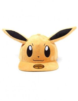 POKEMON - Casquette Snapback Premium Plush - Evoli Difuzed 1 - Culture-Pop-France