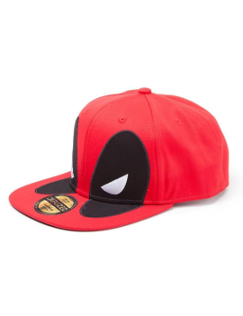 DEADPOOL - Casquette Snapback - Big Face Difuzed 1 - Culture-Pop-France
