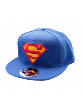 SUPERMAN - Casquette Classic Logo Cap - Cobalt Cotton Division 1 - Culture-Pop-France