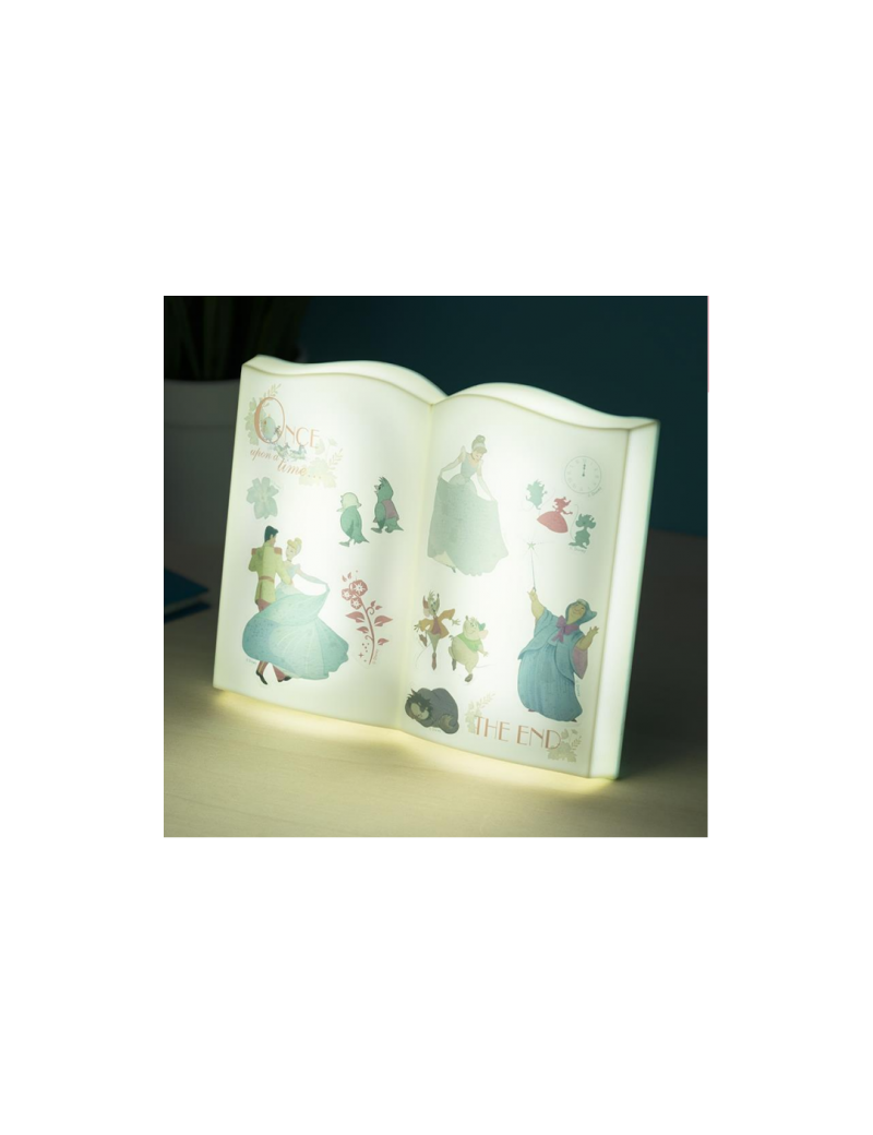 DISNEY - Cendrillon - Veilleuse Livre de contes 15cm Paladone 1 - Culture-Pop-France DISNEY - Cendrillon - Veilleuse Livre de contes 15cm Paladone 1 - Culture-Pop-France