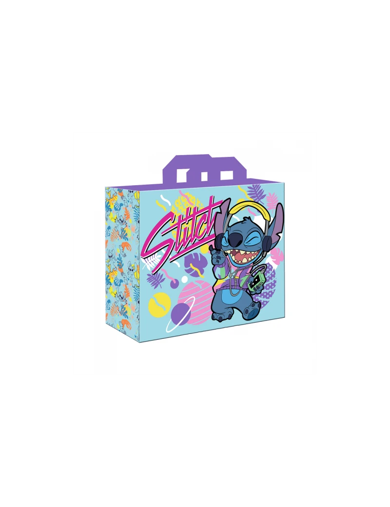 LILO & STITCH - Stitch - Musique - Shopping Bag 40X45X20 CM 1 - Culture-Pop-France LILO & STITCH - Stitch - Musique - Shopping Bag 40X45X20 CM 1 - Culture-Pop-France