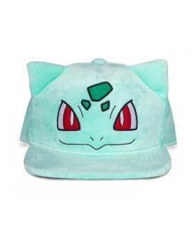 POKEMON - Casquette Novelty Plush - Bulbizarre Difuzed 1 - Culture-Pop-France