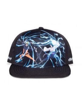NARUTO SHIPPUDEN - Naruto & Sasuke - Casquette Novelty Homme Difuzed 1 - Culture-Pop-France