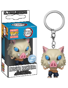 DEMON SLAYER - Pocket Pop Keychains - 7th Form Inosuke Funko 1 - Culture-Pop-France
