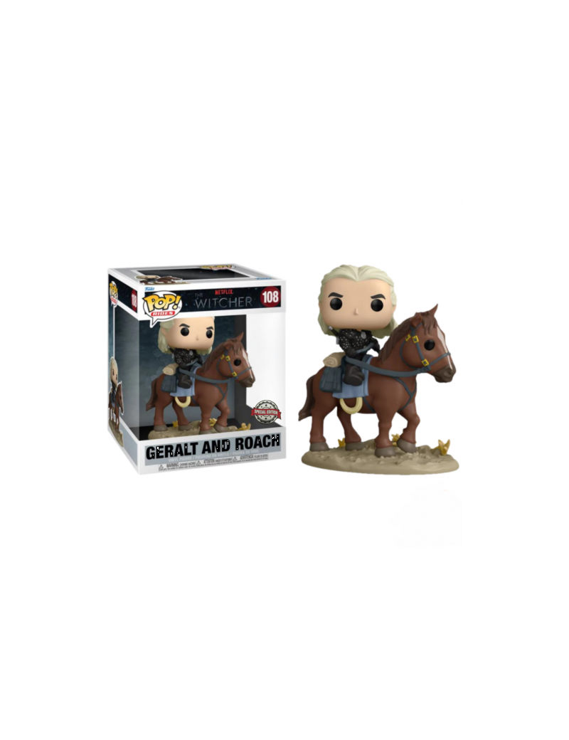 THE WITCHER - POP Rides Deluxe N° 108 - Geralt et Ablette S.E. Funko 1 - Culture-Pop-France THE WITCHER - POP Rides Deluxe N° 108 - Geralt et Ablette S.E. Funko 1 - Culture-Pop-France