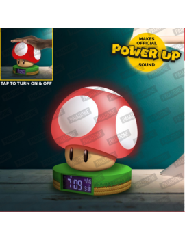 NINTENDO - Super champignon - Réveil 12cm Paladone 1 - Culture-Pop-France