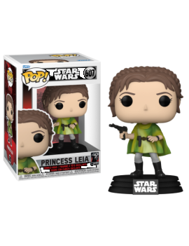STAR WARS 6 "40EME ANNIVERSAIRE" - POP N° 607 - Leia (BH) Funko 1 - Culture-Pop-France
