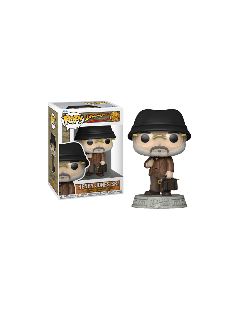 SUINDIANA JONES 3 - POP N° 1354 - Henry Jones Senior Funko 1 - Culture-Pop-France SUINDIANA JONES 3 - POP N° 1354 - Henry Jones Senior Funko 1 - Culture-Pop-France