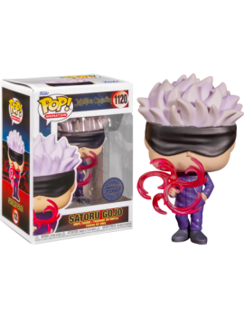 JUJUTSU KAISEN - POP N° 1120 - Gojo Red Tech Funko 1 - Culture-Pop-France