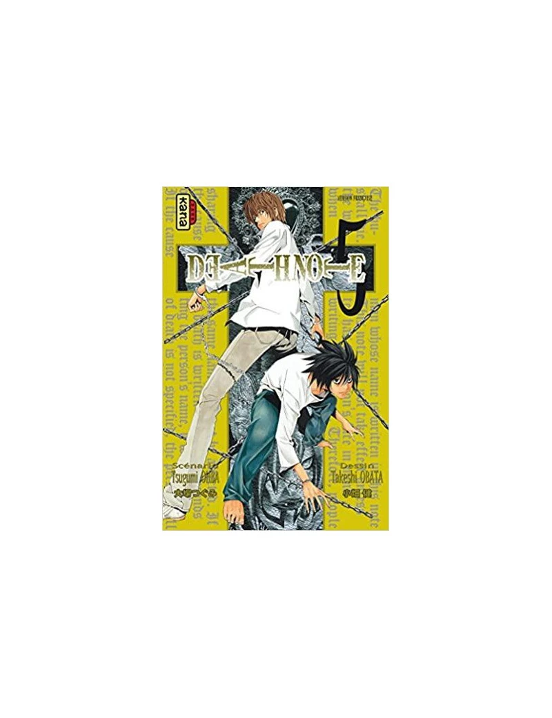 DEATH NOTE - Tome 5 1 - Culture-Pop-France DEATH NOTE - Tome 5 1 - Culture-Pop-France