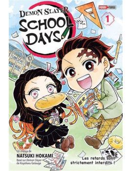 DEMON SLAYER SCHOOL DAYS - Tome 1 Panini Manga 1 - Culture-Pop-France