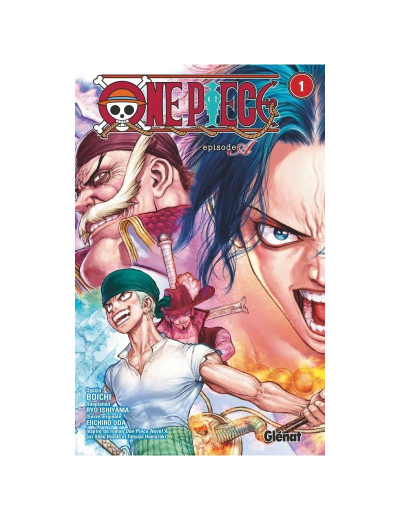ONE PIECE EPISODE A - Tome 1 Glenat 1 - Culture-Pop-France ONE PIECE EPISODE A - Tome 1 Glenat 1 - Culture-Pop-France