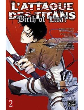 L'ATTAQUE DES TITANS - Birth of Livai - Tome 2 Pika 1 - Culture-Pop-France