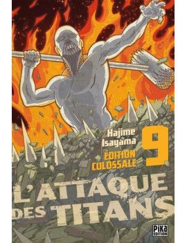 L'ATTAQUE DES TITANS - Edition Colossale - Tome 9 Pika 1 - Culture-Pop-France