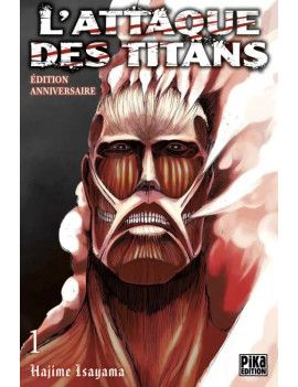 L'ATTAQUE DES TITANS - Tome 1 - EDITION 10ème ANNIVERSAIRE Panini Manga 1 - Culture-Pop-France
