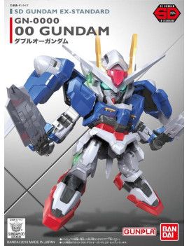 GUNDAM - SD Gundam Ex-Standard 00 Gundam - Model Kit Bandai Model Kit 1 - Culture-Pop-France