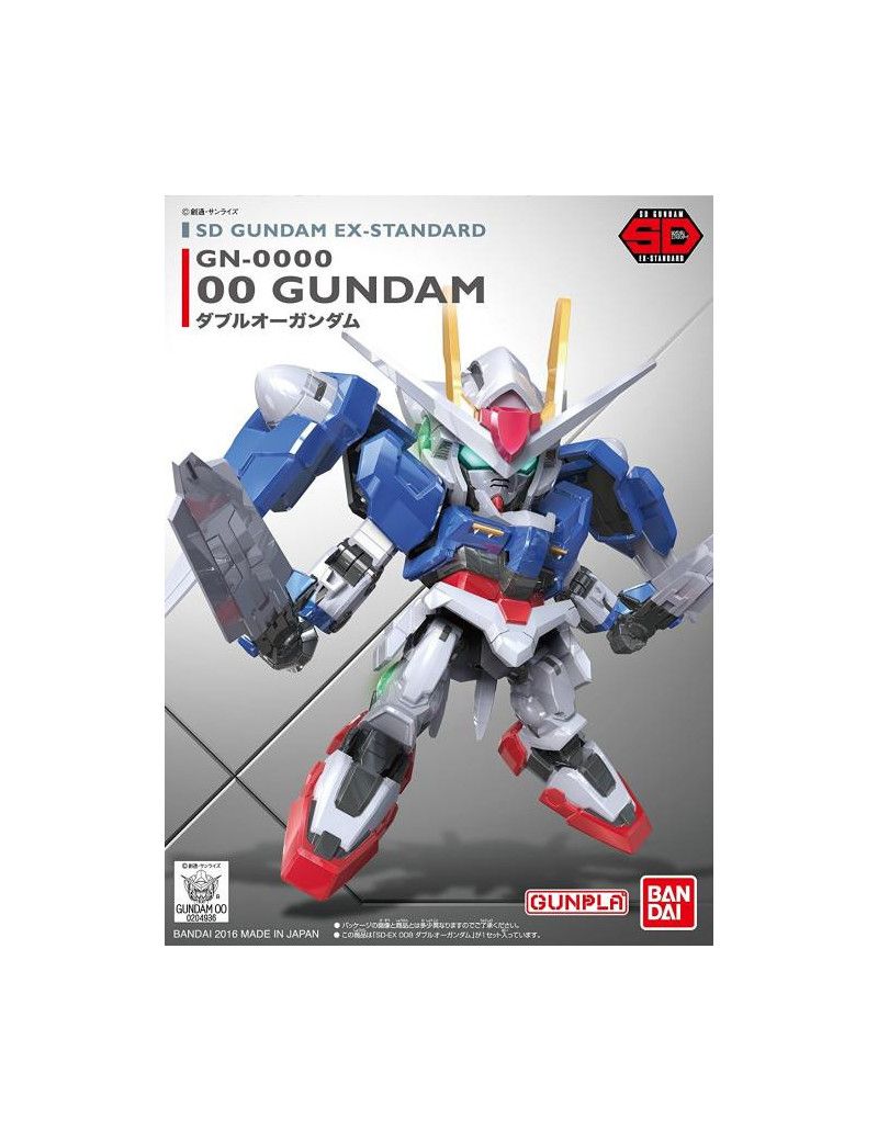 GUNDAM - SD Gundam Ex-Standard 00 Gundam - Model Kit Bandai Model Kit 1 - Culture-Pop-France GUNDAM - SD Gundam Ex-Standard 00 Gundam - Model Kit Bandai Model Kit 1 - Culture-Pop-France