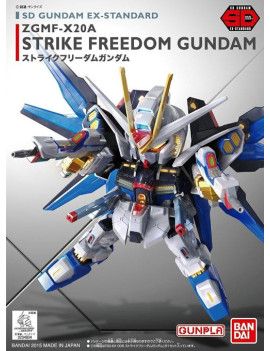 GUNDAM - SD Gundam Ex-Standard Strike Freedom Gundam - Model Kit Bandai Model Kit 1 - Culture-Pop-France