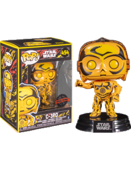 STAR WARS - POP N° 454 - C-3P0 "Retro Series" SPECIAL EDITION Funko 1 - Culture-Pop-France