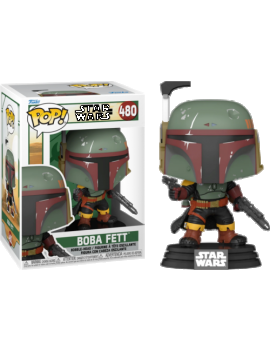 STAR WARS - POP N° 480 - Book of Boba Fett - Boba Fett Funko 1 - Culture-Pop-France