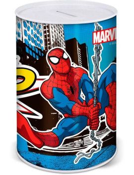 SPIDER-MAN - Tirelire en Métal - H 15 cm x D 10cm Stor 1 - Culture-Pop-France