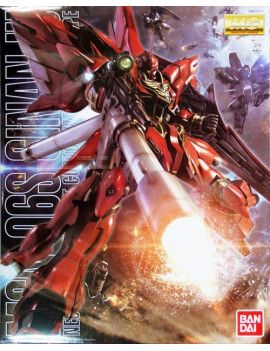 GUNDAM - Model Kit - MG 1/100 - Sinanju - 18 CM Bandai Model Kit 1 - Culture-Pop-France