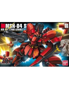 GUNDAM - HGUC 1/144 MSN-04 Sazabi - Model Kit Bandai Model Kit 1 - Culture-Pop-France