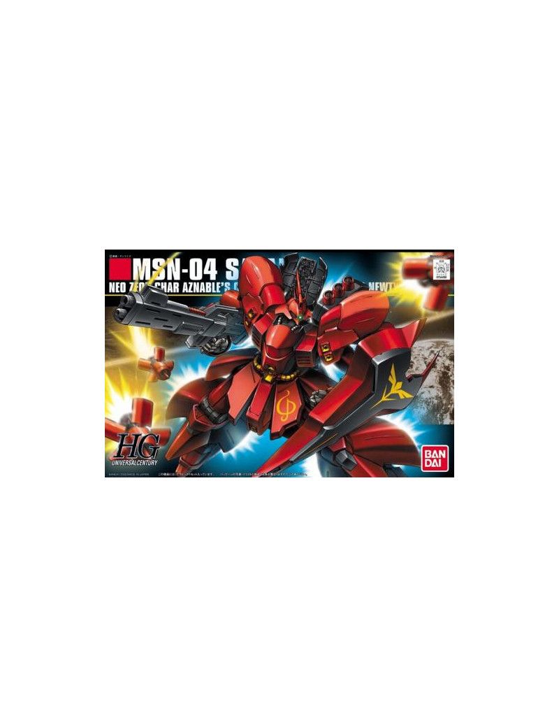 GUNDAM - HGUC 1/144 MSN-04 Sazabi - Model Kit Bandai Model Kit 1 - Culture-Pop-France GUNDAM - HGUC 1/144 MSN-04 Sazabi - Model Kit Bandai Model Kit 1 - Culture-Pop-France