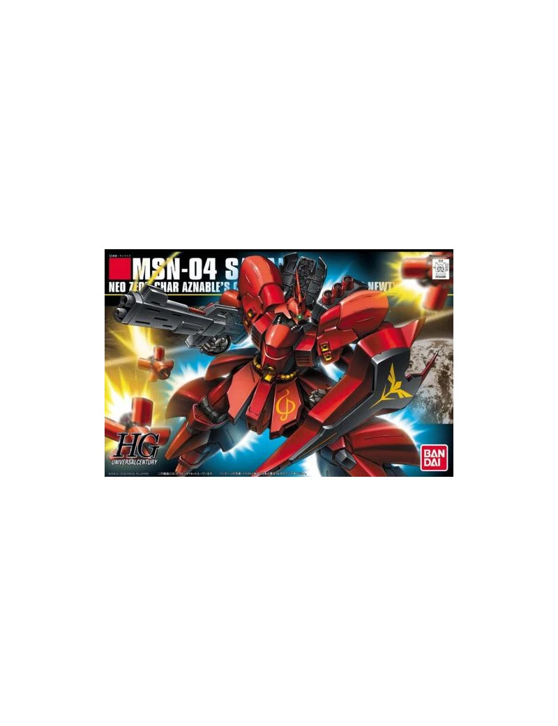 GUNDAM - HGUC 1/144 MSN-04 Sazabi - Model Kit Bandai Model Kit 1 - Culture-Pop-France GUNDAM - HGUC 1/144 MSN-04 Sazabi - Model Kit Bandai Model Kit 1 - Culture-Pop-France