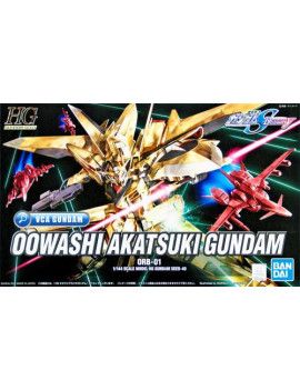 GUNDAM - HG Oowashi Akatsuki Gundam - Model Kit Bandai Model Kit 1 - Culture-Pop-France