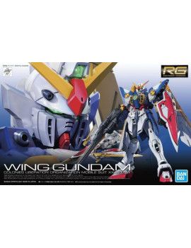 GUNDAM - RG 1/144 Wing Gundam - Model Kit Bandai Model Kit 1 - Culture-Pop-France