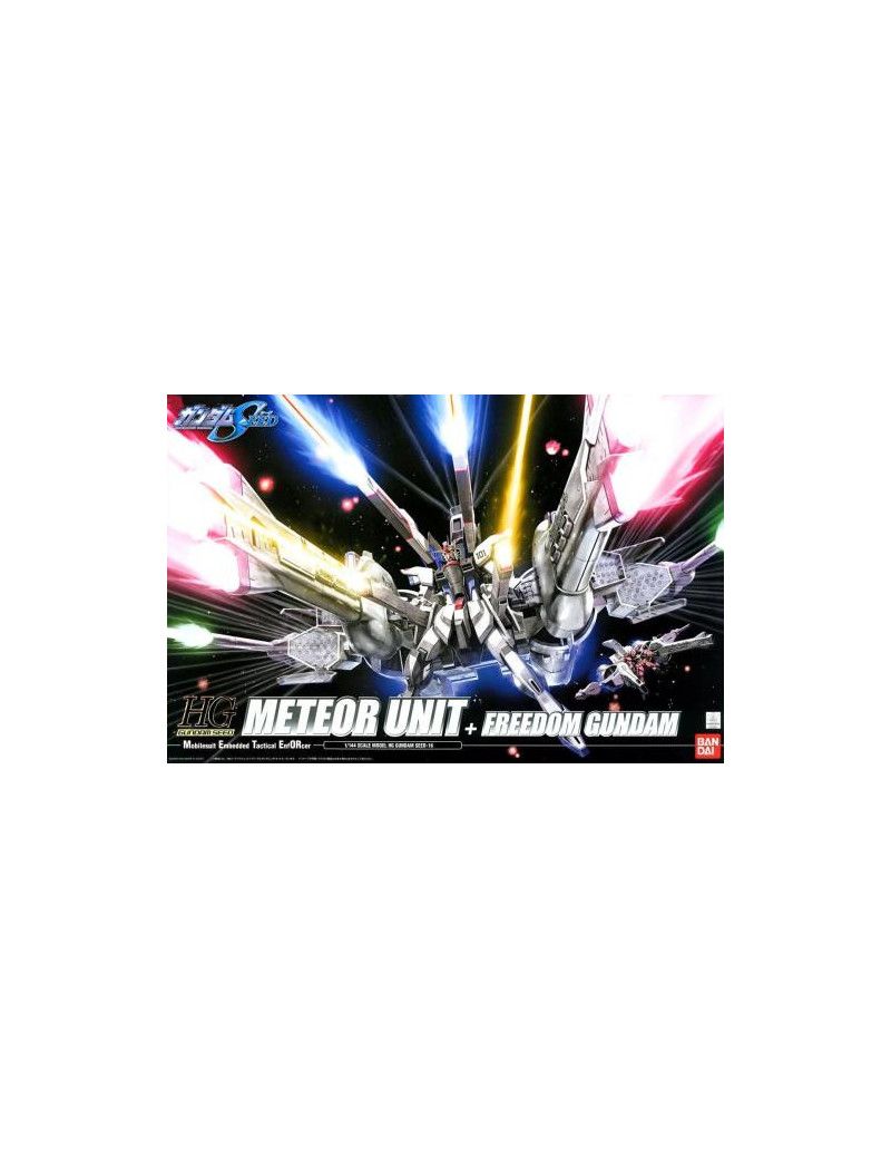 GUNDAM - HG 1/144 Gundam Seed Meteor Unit Freedom Gundam - Model Kit Bandai Model Kit 1 - Culture-Pop-France GUNDAM - HG 1/144 Gundam Seed Meteor Unit Freedom Gundam - Model Kit Bandai Model Kit 1 - Culture-Pop-France