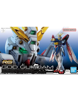 GUNDAM - RG 1/144 God Gundam - Model Kit Bandai Model Kit 1 - Culture-Pop-France