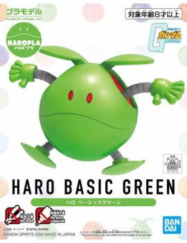 GUNDAM - Haropla Haro Basic Green - Model Kit Bandai Model Kit 1 - Culture-Pop-France