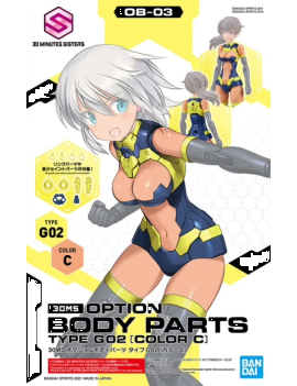 30MS - Option Body Parts Type G02 (Color C) - Model Kit Bandai Model Kit 1 - Culture-Pop-France