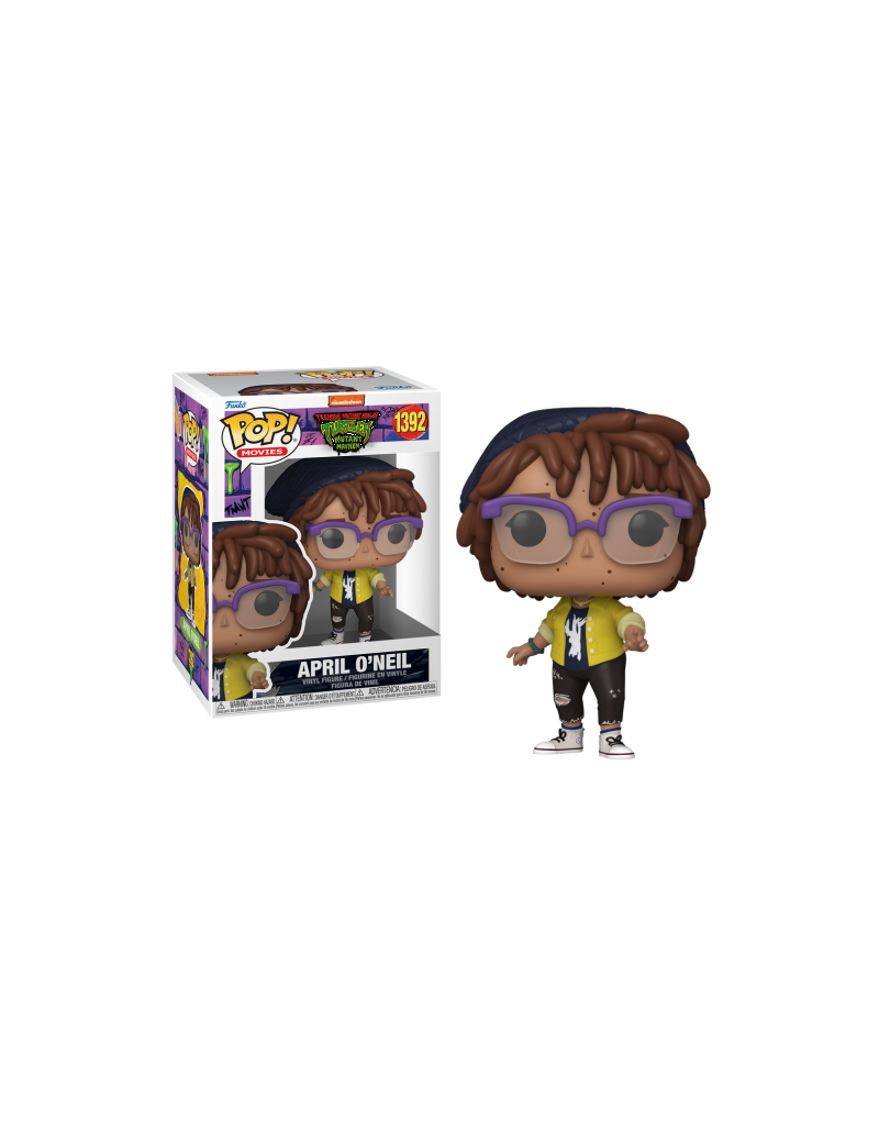 TORTUES NINJAS MAYHEM - POP Movies N° 1392 - April O'Neil Funko 1 - Culture-Pop-France TORTUES NINJAS MAYHEM - POP Movies N° 1392 - April O'Neil Funko 1 - Culture-Pop-France