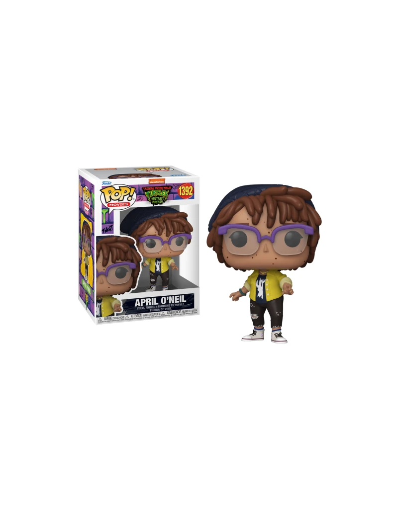 TORTUES NINJAS MAYHEM - POP Movies N° 1392 - April O'Neil Funko 1 - Culture-Pop-France TORTUES NINJAS MAYHEM - POP Movies N° 1392 - April O'Neil Funko 1 - Culture-Pop-France