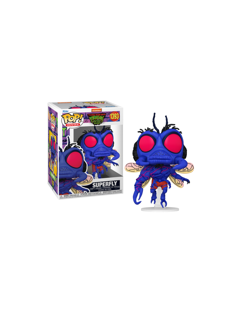 TORTUES NINJAS MAYHEM - POP Movies N° 1393 - Superfly Funko 1 - Culture-Pop-France TORTUES NINJAS MAYHEM - POP Movies N° 1393 - Superfly Funko 1 - Culture-Pop-France