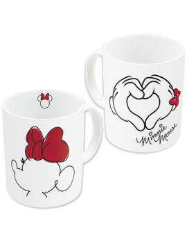 MINNIE - Coeur - Mug céramique 325ml Stor 1 - Culture-Pop-France