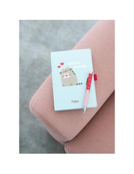PUSHEEN - Notebook   Stylo à Bille Lumineux - Format A5 1 - Culture-Pop-France
